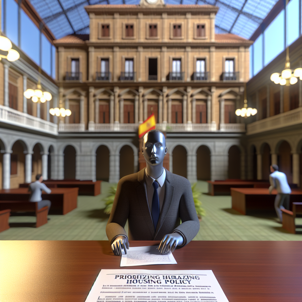 José Política: "El Gobierno debería priorizar la vivienda en lugar de aliarse con ultras