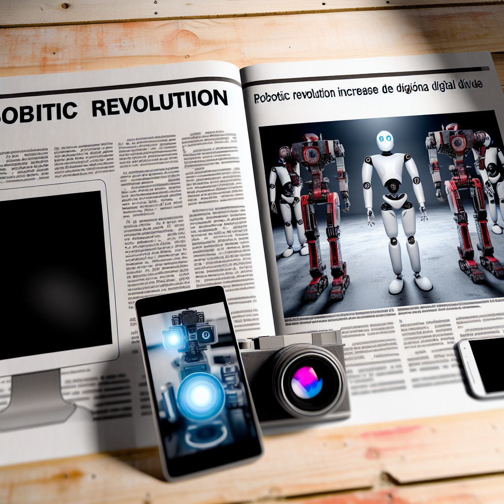 La revolución robótica aumentará la brecha digital y amenaza a la juventud