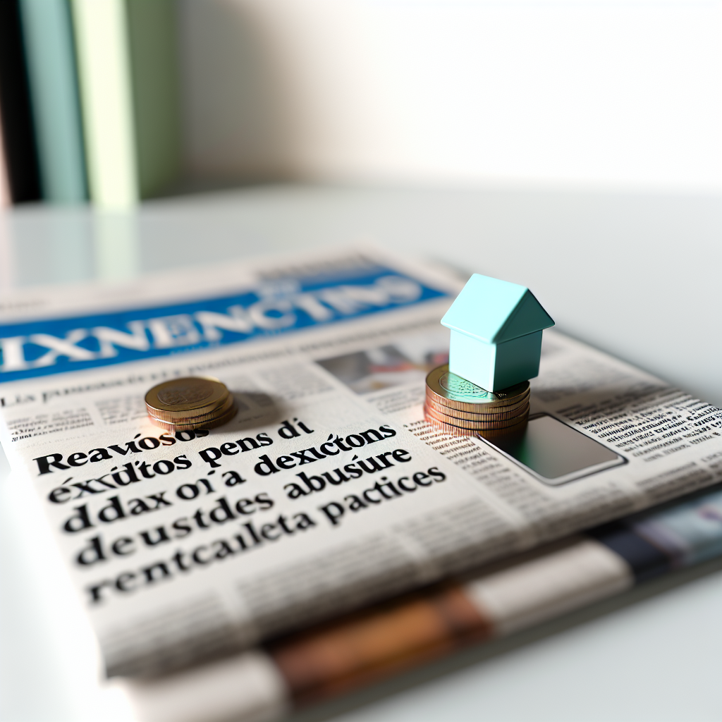 Remedios Economía: "Aprovecha las deducciones fiscales y evita prácticas abusivas en alquileres". ¡Ahorra inteligentemente!
