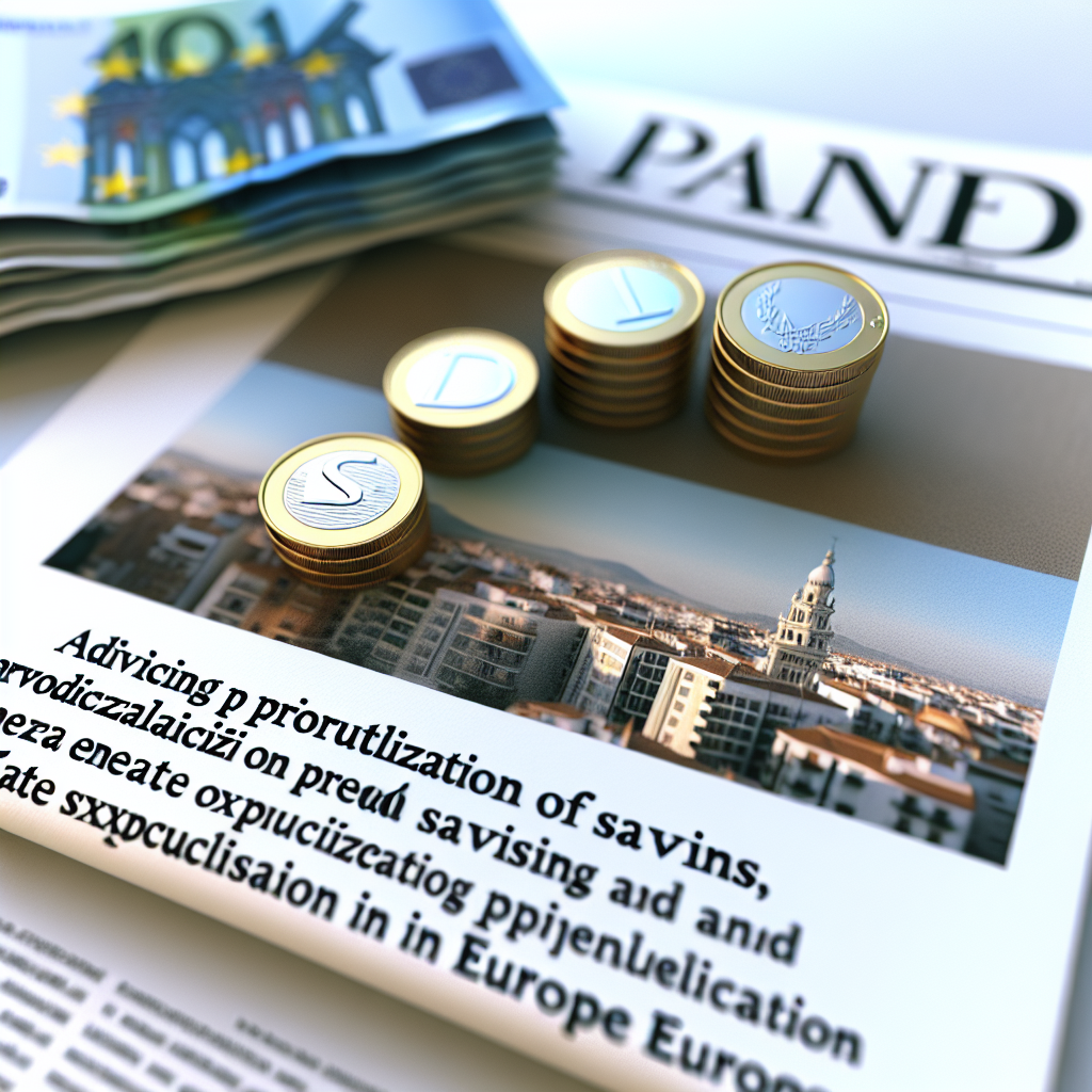 Remedios Economía aconseja: prioriza el ahorro y evita la especulación inmobiliaria en Europa