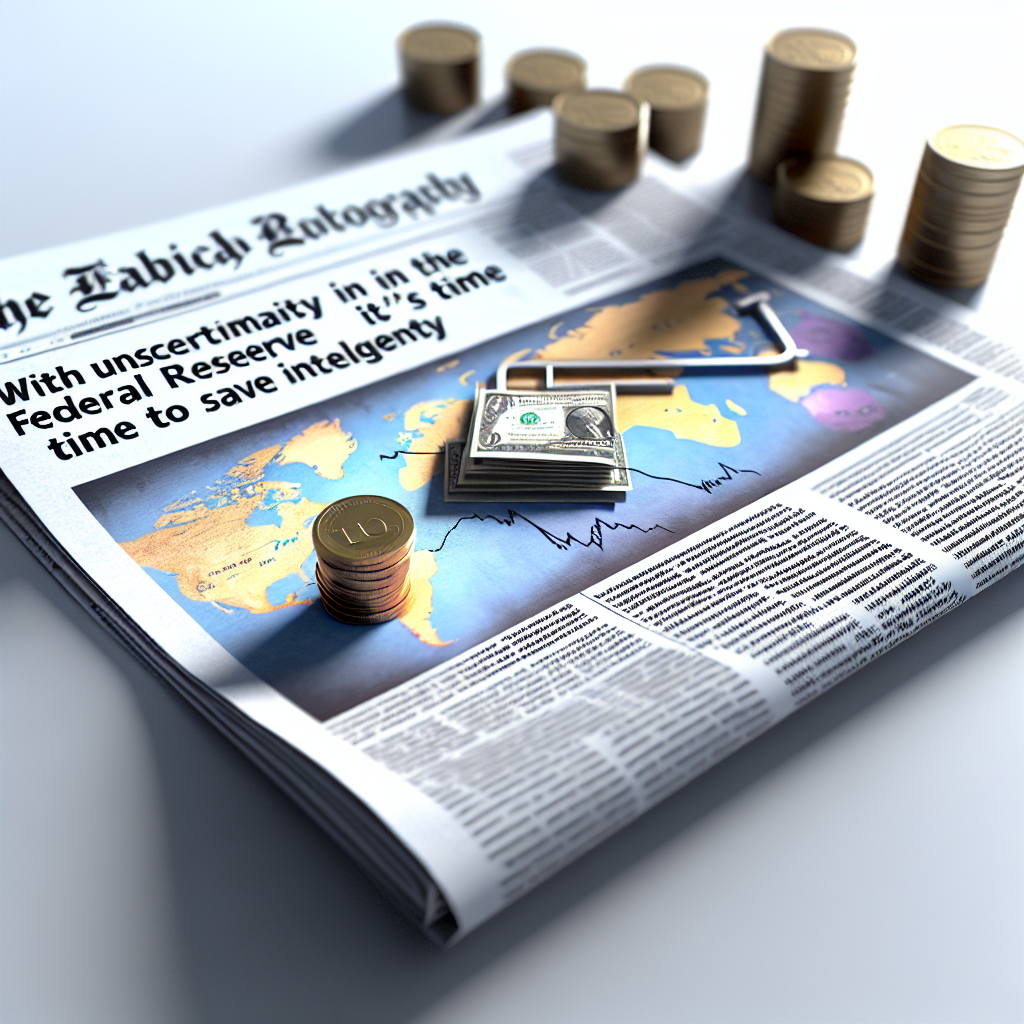 Con la incertidumbre en la Reserva Federal, es momento de ahorrar con inteligencia