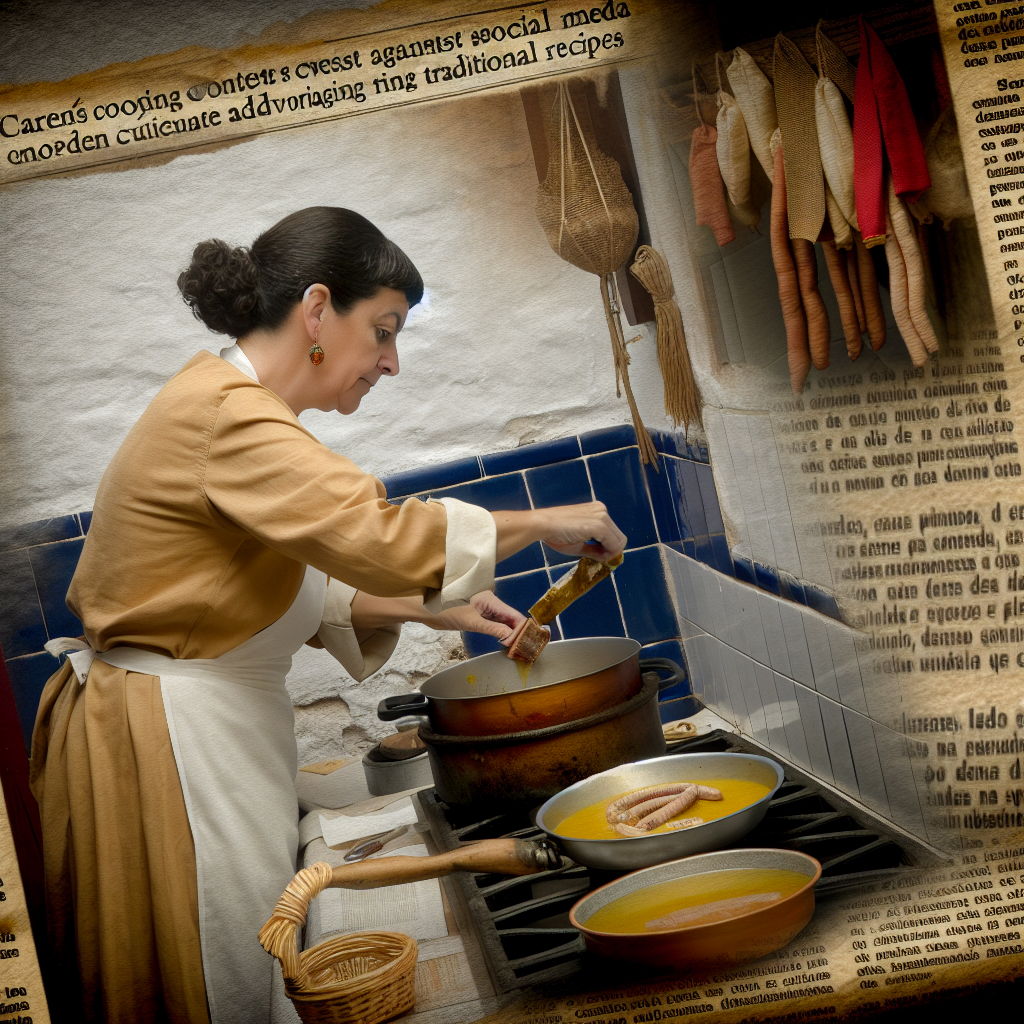 ¡Carmen Cocina contra las redes sociales y la nueva cocina moderna! Defiende las recetas tradicionales