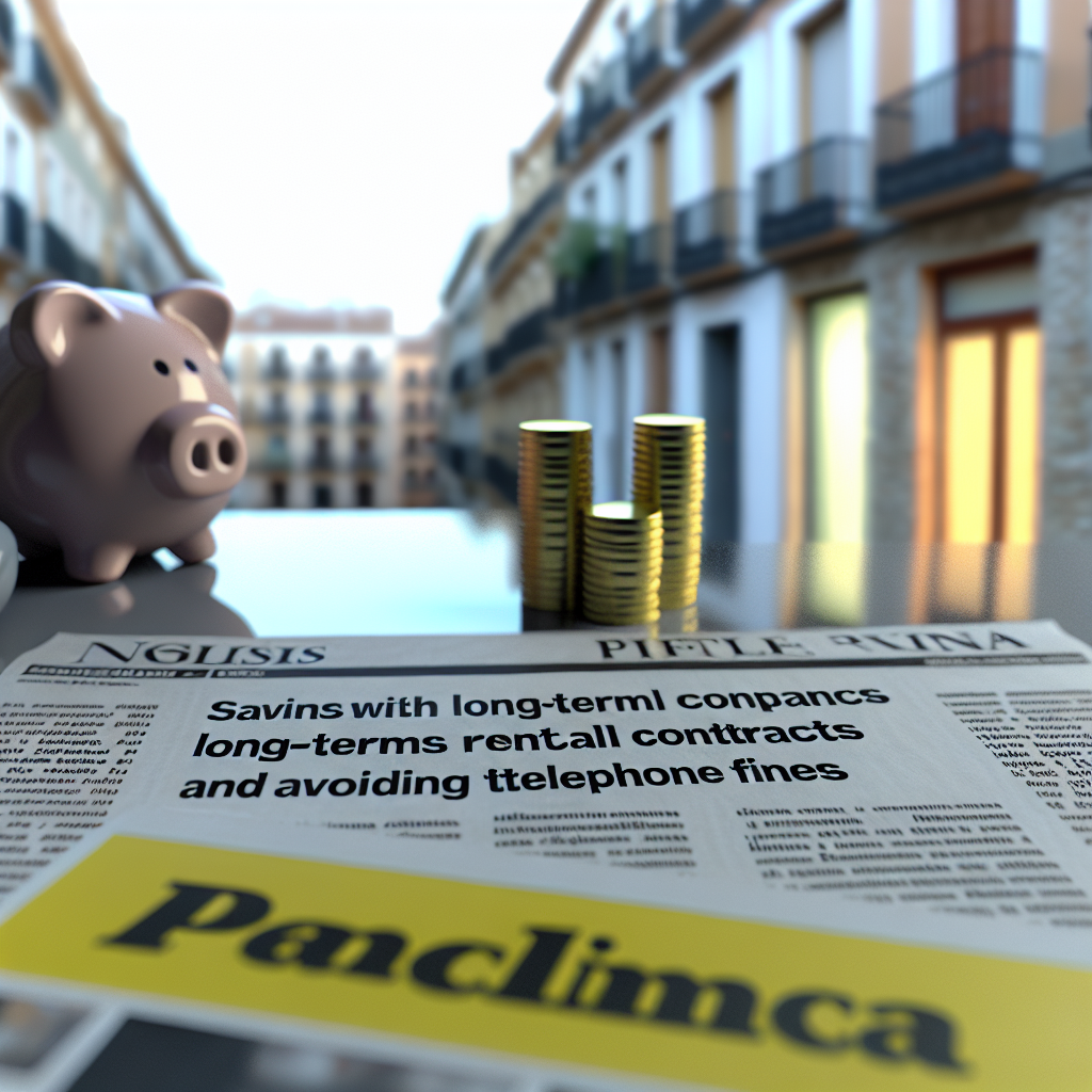 Remedios Economía: "Ahorra con contratos de alquiler a largo plazo y evita multas telefónicas".