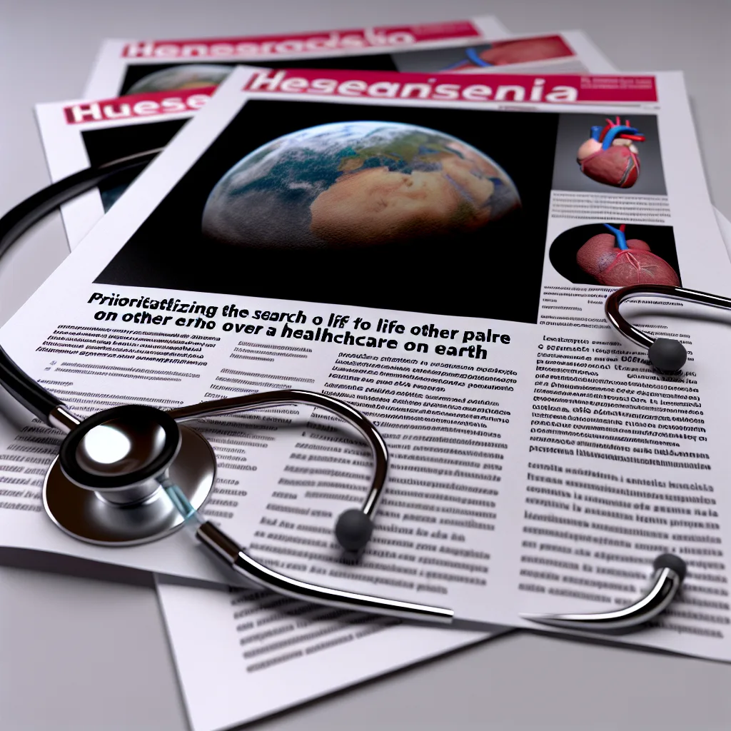 La búsqueda de vida en otros planetas: ¿prioridad sobre la salud en la Tierra?