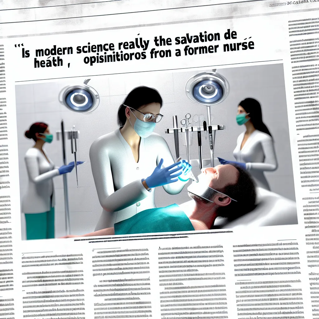 ¿Es la ciencia moderna realmente la salvación de la salud? Opina una ex-enfermera