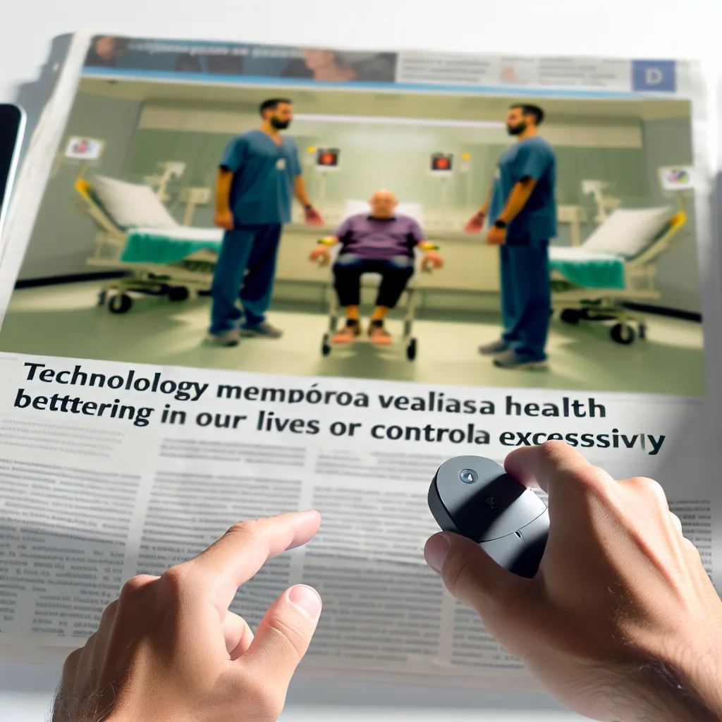 La tecnología en salud: ¿mejorará nuestra vida o nos controlará demasiado?