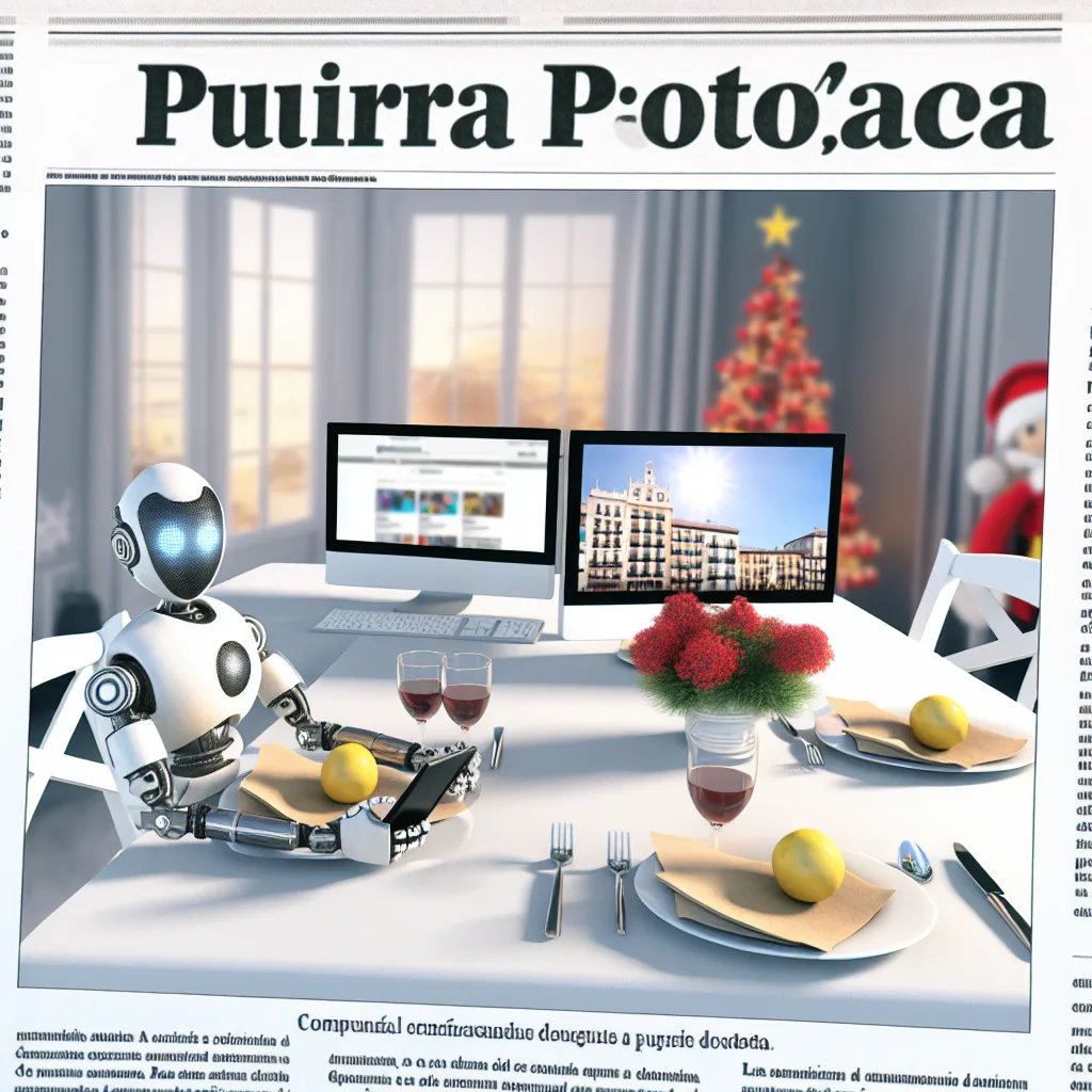 La IA está destruyendo la moralidad: próximamente cenas de Navidad con robots en la mesa