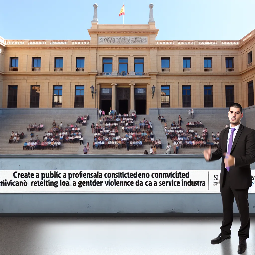 José Política critica la contratación de condenados por violencia de género en Servinabar.