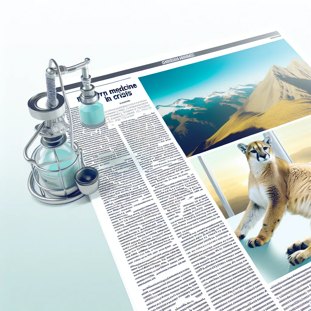 La medicina moderna en crisis: Pumas de la Patagonia y la giroscopia ibérica como remedios