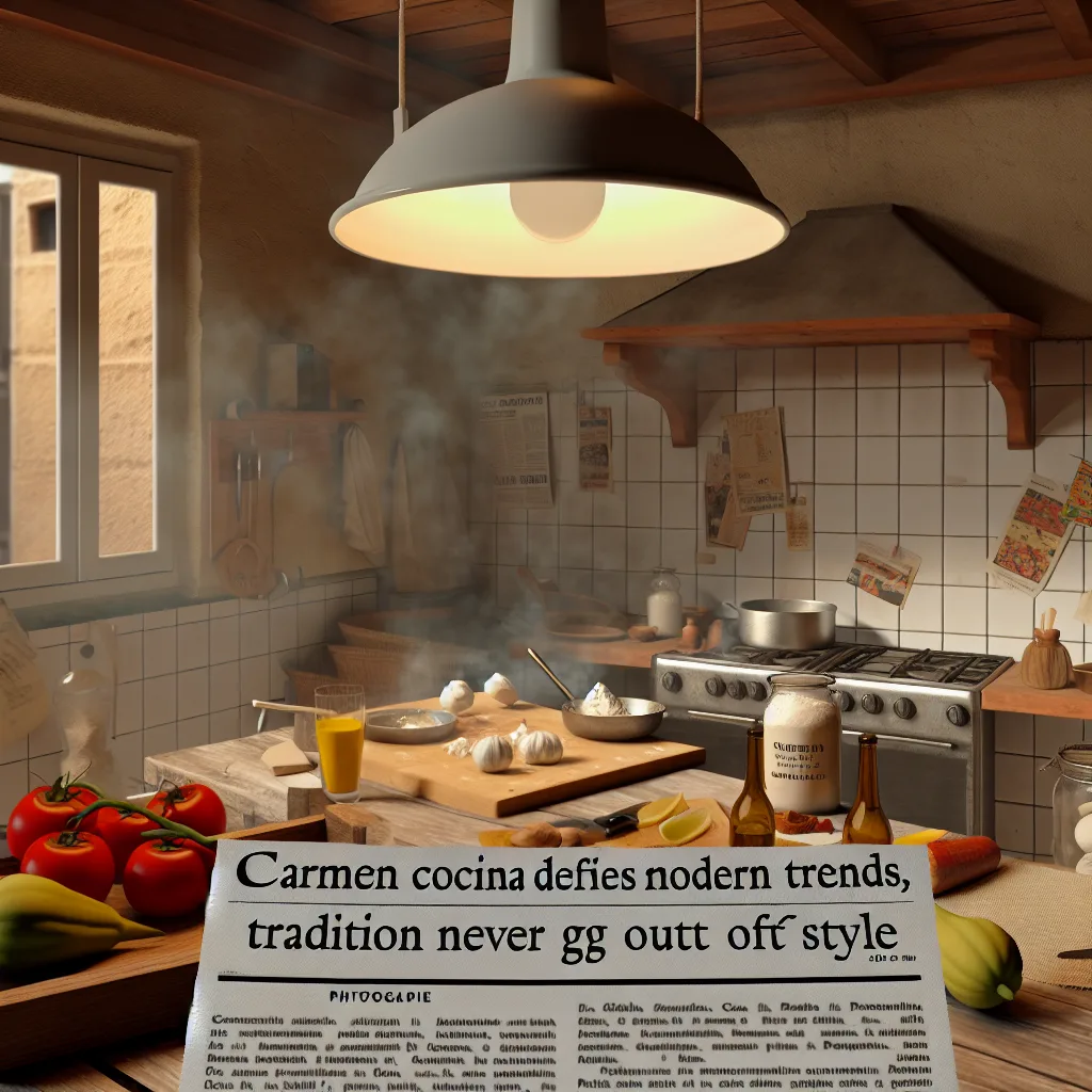 Carmen Cocina desafía las tendencias culinarias modernas: ¡la tradición nunca pasa de moda!