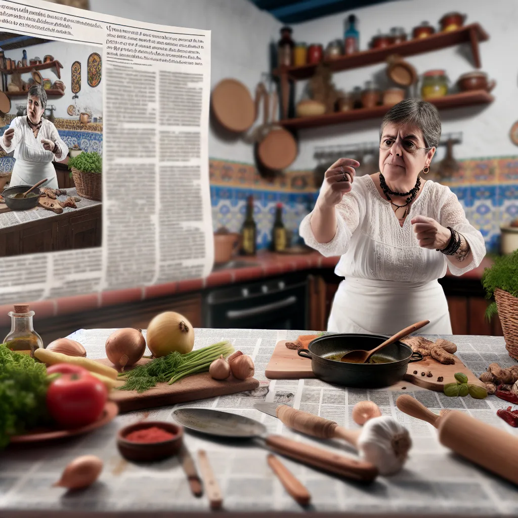 Carmen Cocina desafía las críticas y defiende la tradición culinaria con pasión a los 58 años
