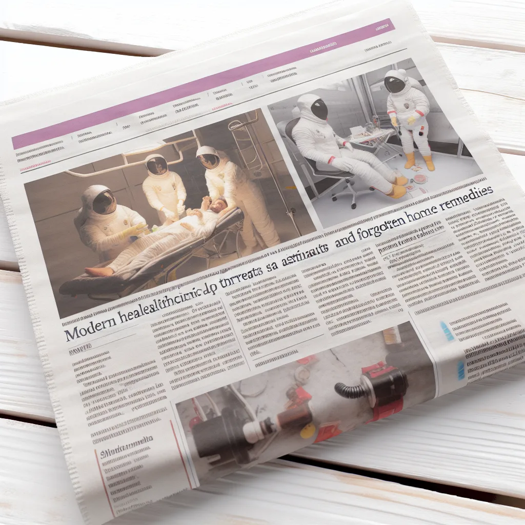 La salud moderna pone en riesgo a los astronautas y olvida los remedios caseros