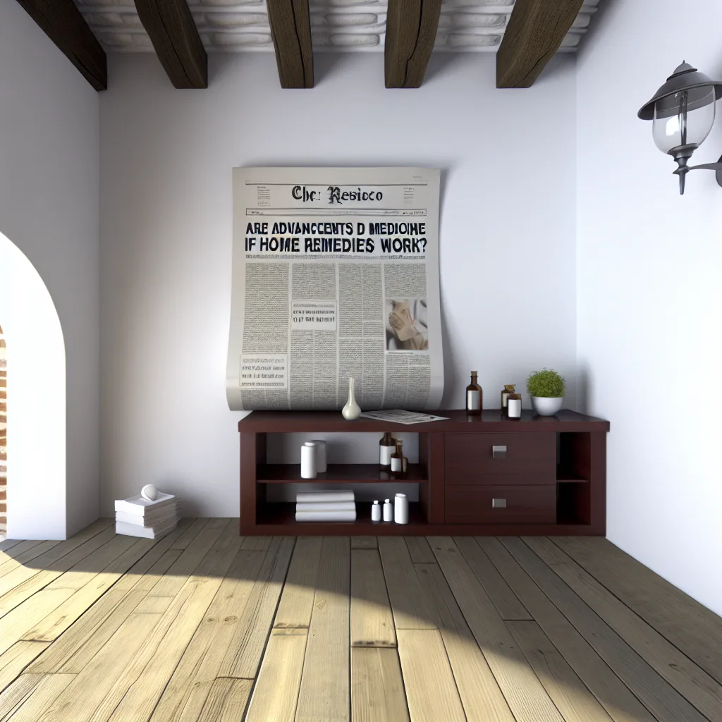 ¿Son realmente necesarios los avances en medicina si los remedios caseros funcionan?