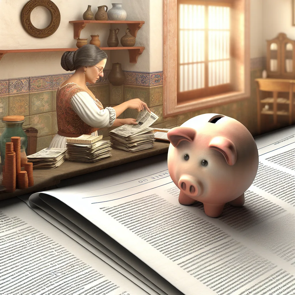 Remedios Economía: "Controla tus gastos y ahorra para tiempos de incertidumbre económica".